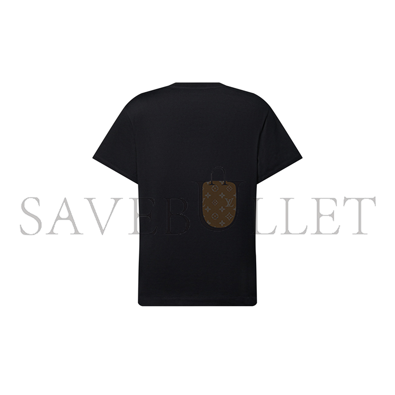LOUIS VUITTON RHINESTONE SIGNATURE T-SHIRT 1AI415 LOUIS VUITTON RHINESTONE SIGNATURE T-SHIRT 1AI415